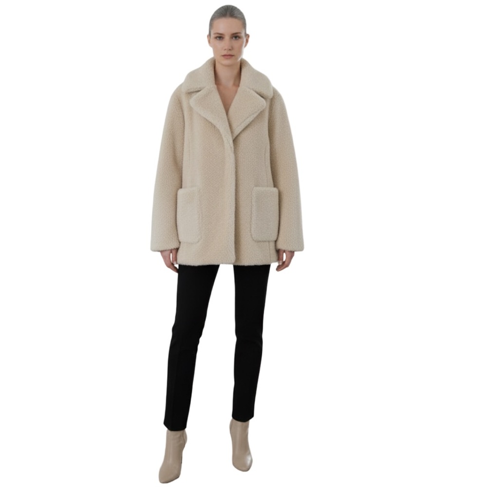 NWT- Sebby Teddy Faux Shearling Coat